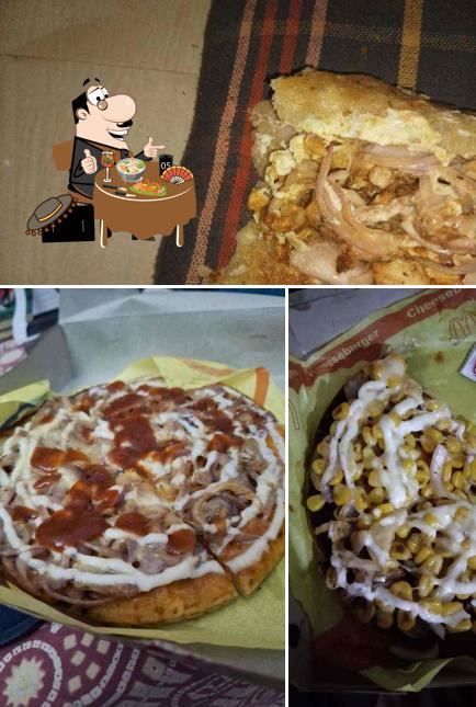Pulled pork sandwich at Precious Pizza
