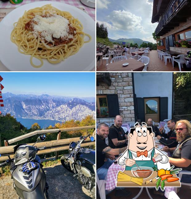 Spaghetti alla bolognese al Rifugio Bocca di Navene
