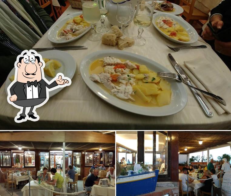 Dai un'occhiata agli interni di Da Cocò