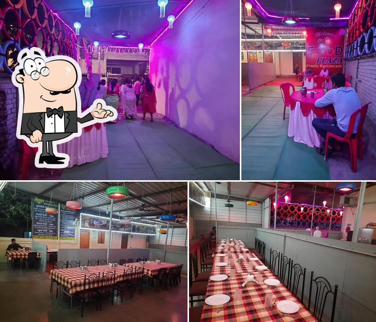 The interior of Santkrupa Food Plaza Family Restaurant