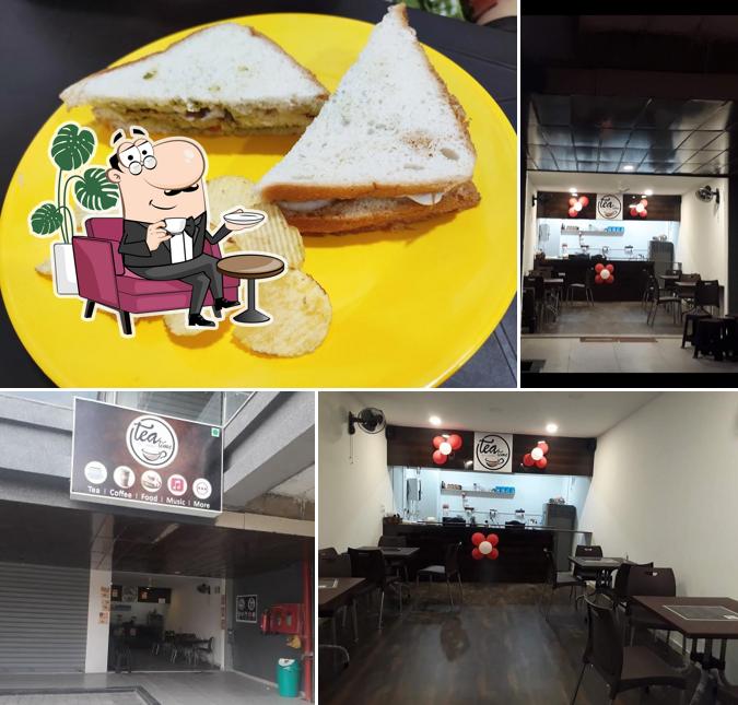 The interior of Tea Time