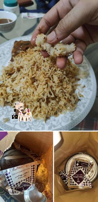 Meals at Thalairaj Biryani