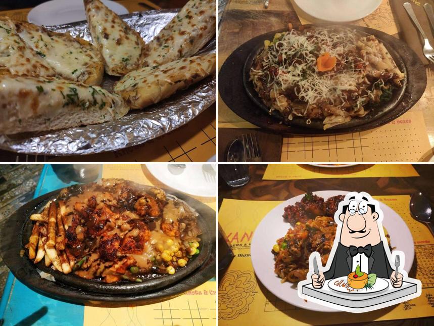 Food at Yana Sizzlers