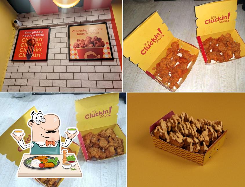 Food at Cluckin - Fried Chicken, Burgers, Munchies