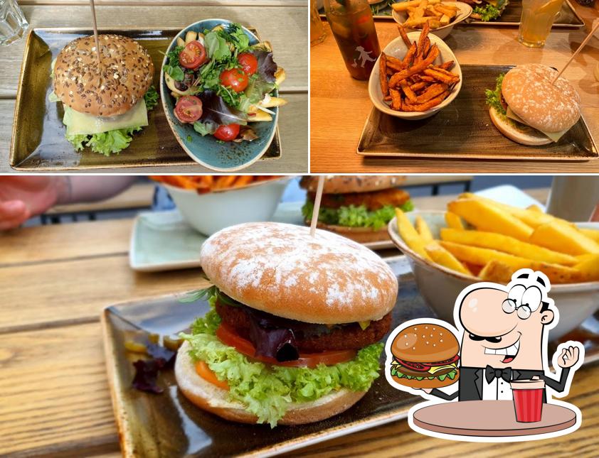 HANS IM GLÜCK - BASEL Steinenvorstadt propone un'ampia selezione di opzioni per gli amanti dell'hamburger