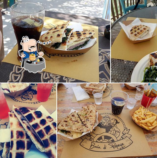Focaccia al La Baia di Popeye