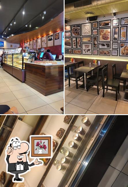 The interior of NIK BAKER'S