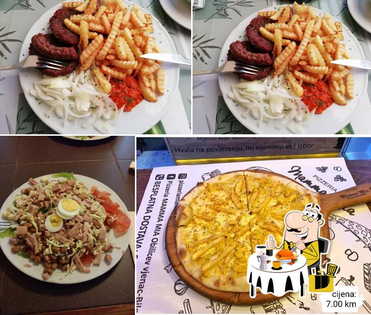 Cibo al Pizzeria Mamma Mia