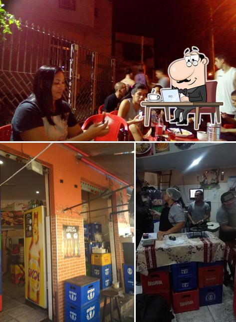 O interior do Casa do Espeto na Brasa