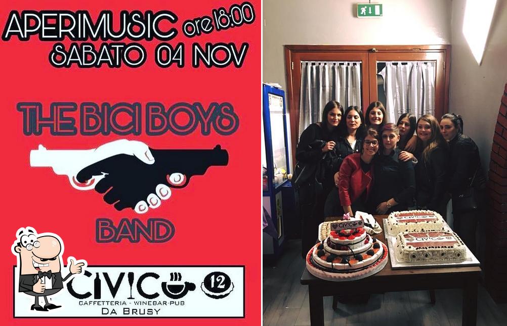 Ecco un'immagine di Civico 12 Caffetteria Winebar Pub da Brusy
