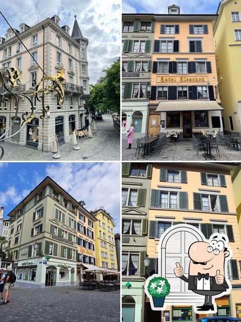 Guarda gli esterni di Hirschen
