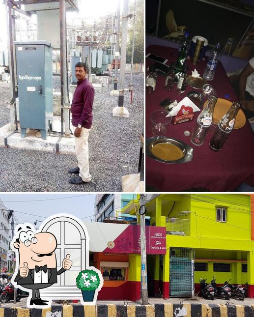 The picture of Nice’s exterior and beverage