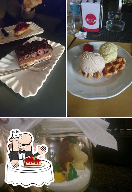 Talamini Cafè serve un'ampia varietà di dolci