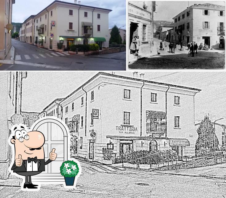 Guarda gli esterni di Trattoria Dal Maestro s.n.c