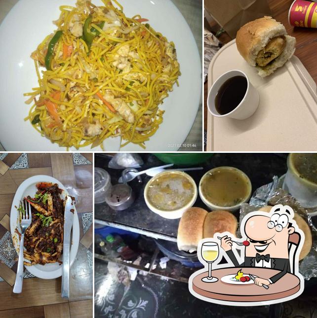 Meals at Pushpavati Cafe