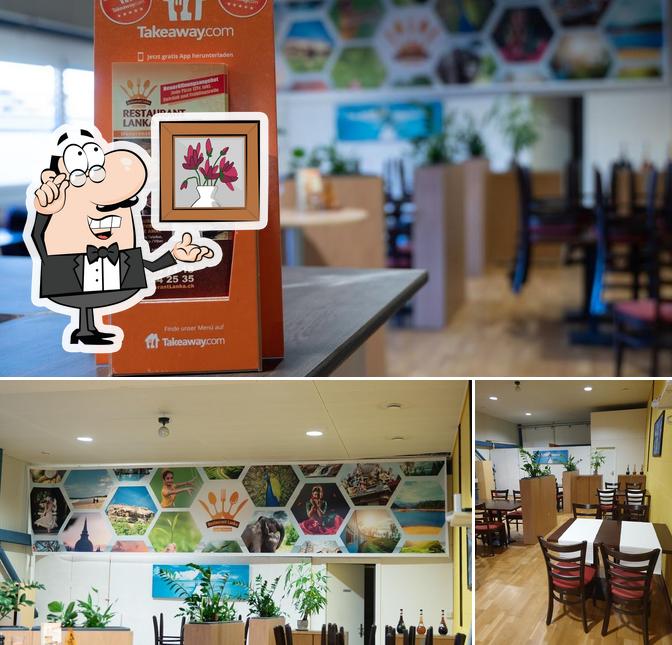 Gli interni di Restaurant Lanka