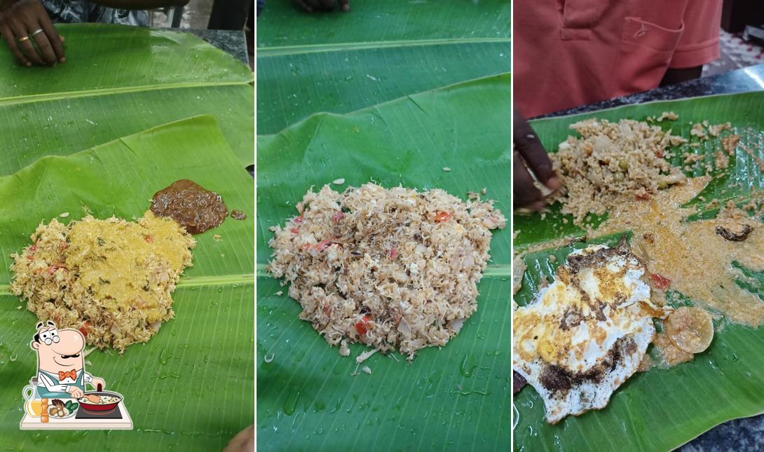 Fried rice at New Aachi Hotel
