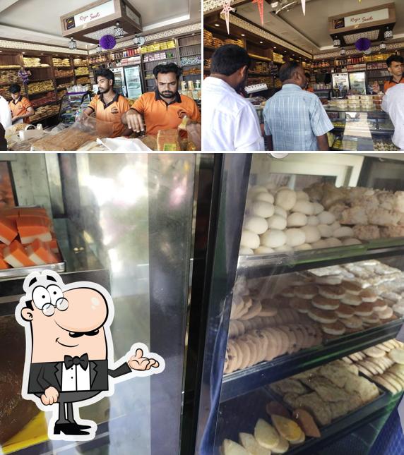 Check out how Raja Sweets Stall and Cake Shop looks inside