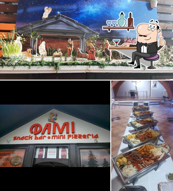 Dai un'occhiata agli interni di Snack Bar Dami