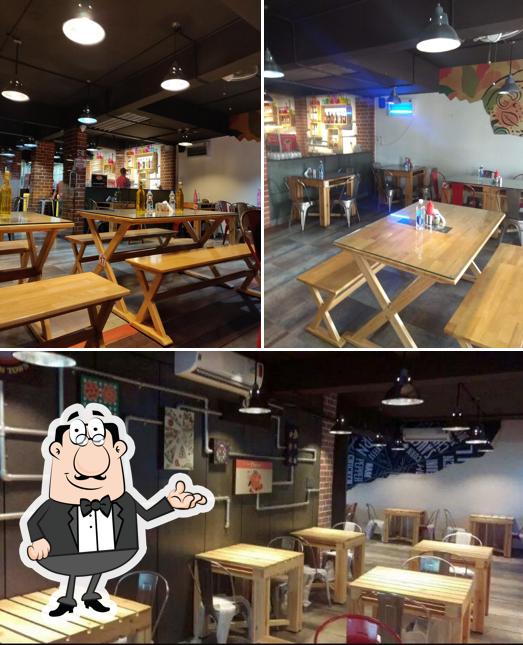 The interior of Vinny's