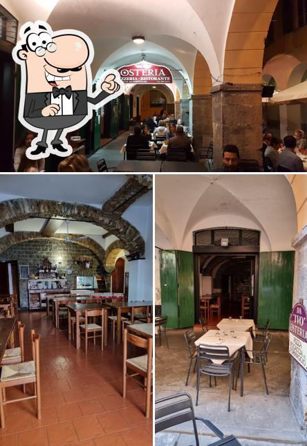 Gli interni di Osteria Pizzeria Da Ivo