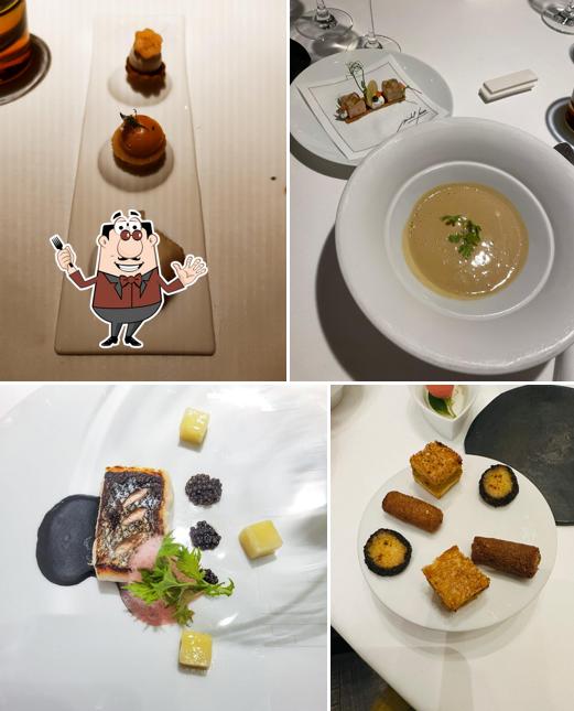 Plats à Restaurant Michel Sarran
