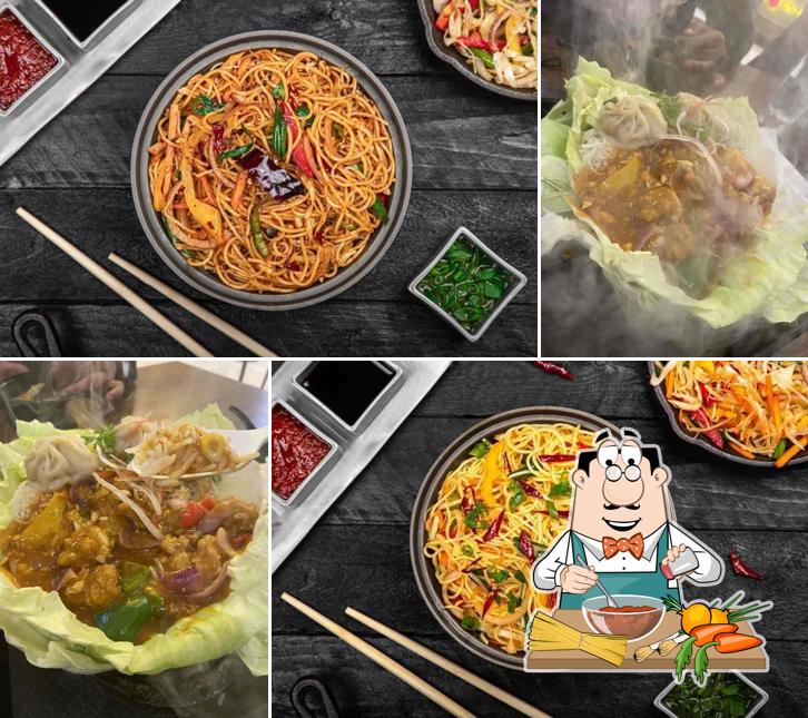 Spaghetti bolognese at Asia Seven – Sizzling Chinese
