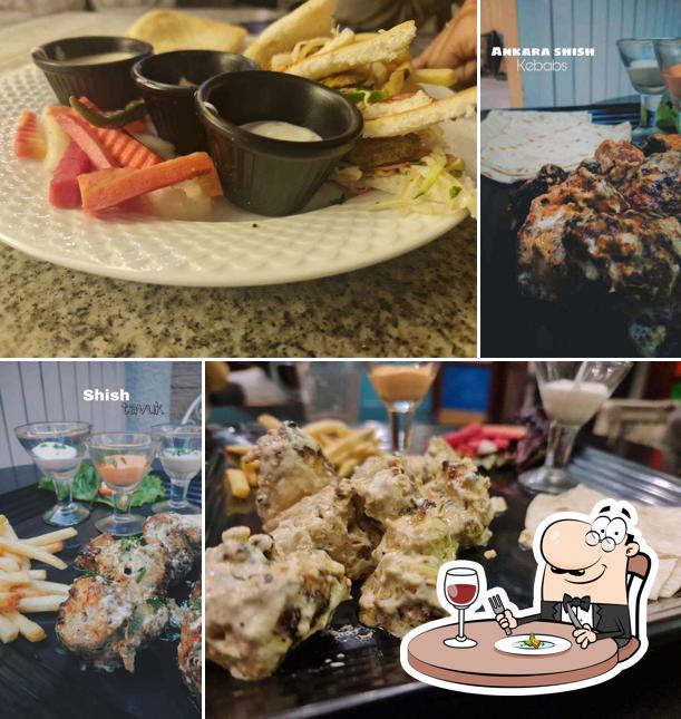 Food at Cappuccino Blast Mall Avenue