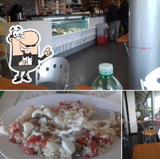 La interni e dolce del ristorante