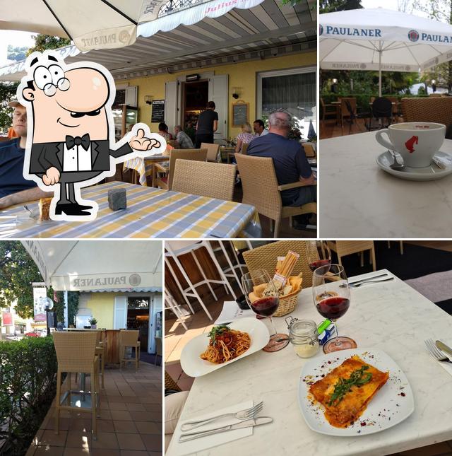 Gli interni di Cafe Harmonie