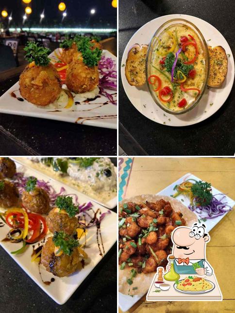 Food at Cafe Offbeat - Up There