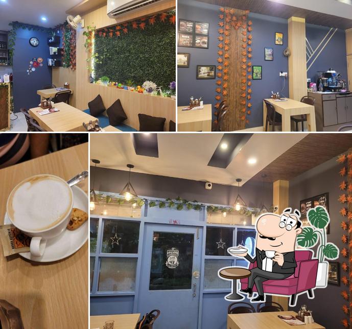 The interior of Cafe R Dine