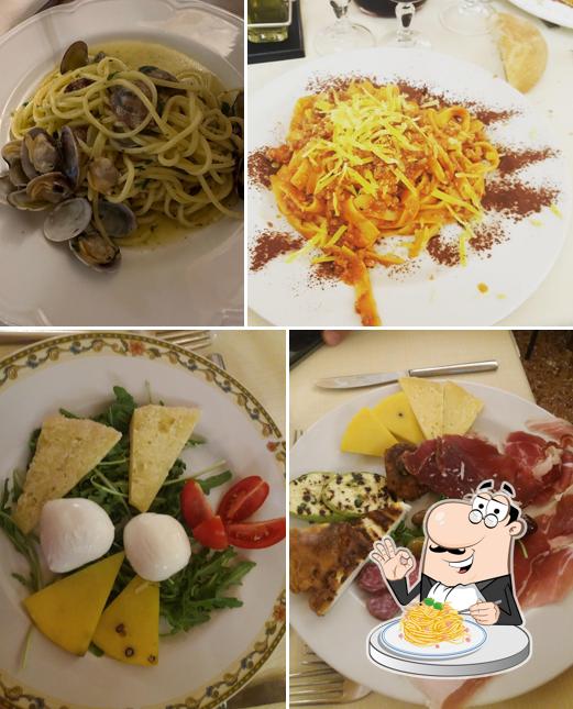 Spaghetti alla carbonara al Ristorante Centrale