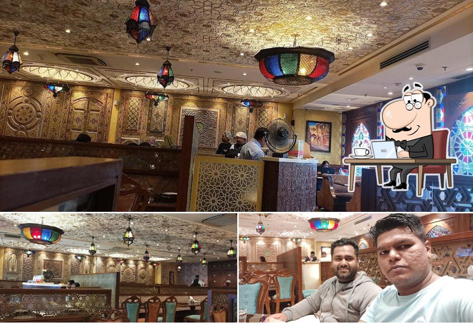 The interior of Persian Darbar