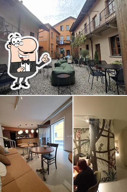 Gli interni di Bar BooH_
