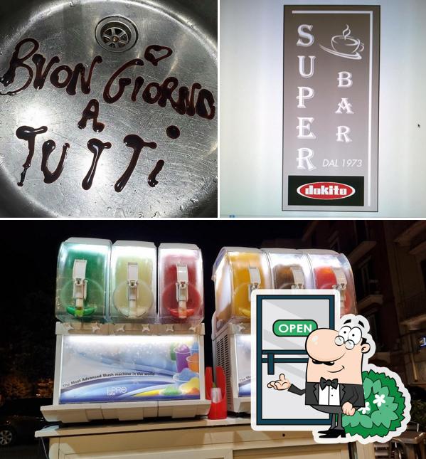 Gli esterni di Caffetteria "Super Bar"