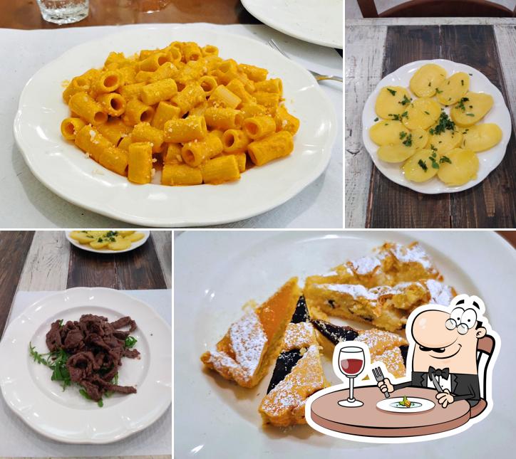 Platti al Ristorante Quadrifoglio