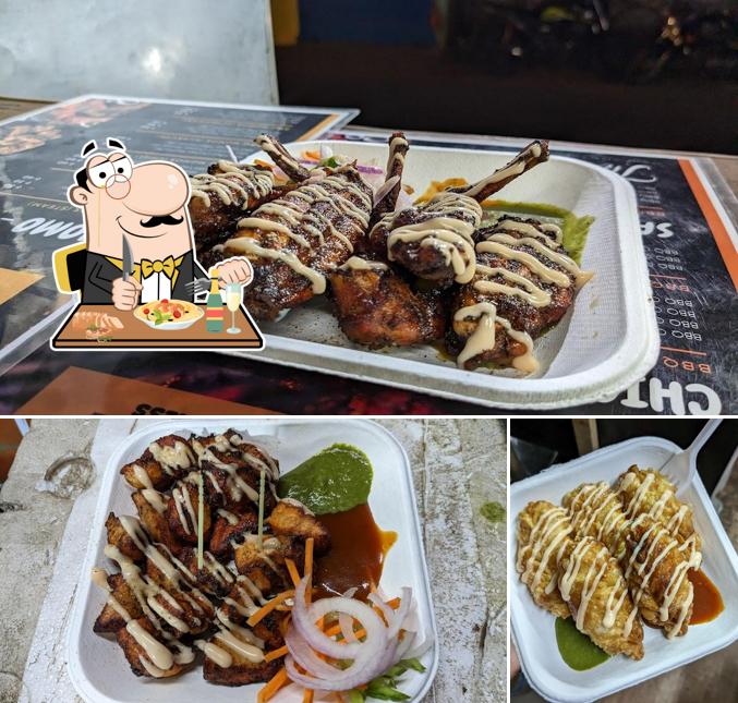 Food at BULLETWALE BBQ
