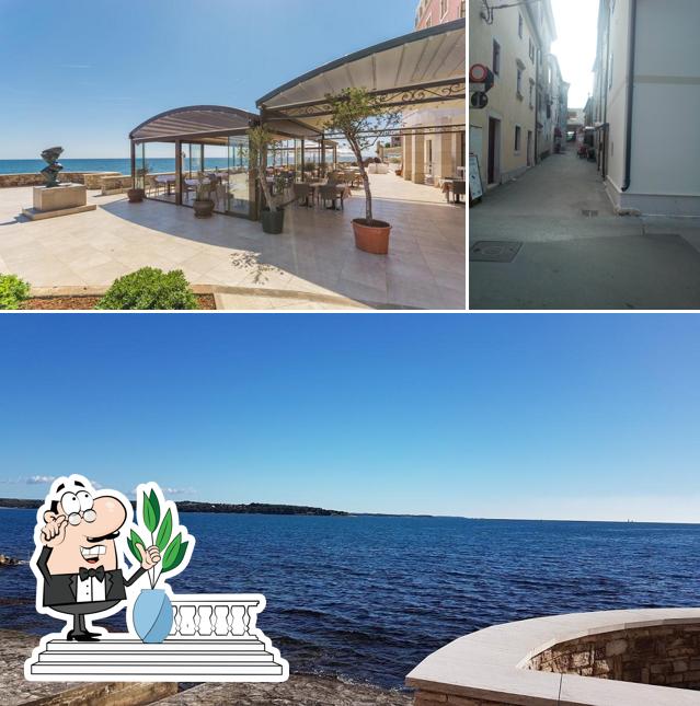 Gli esterni di Rotonda Restaurant Novigrad