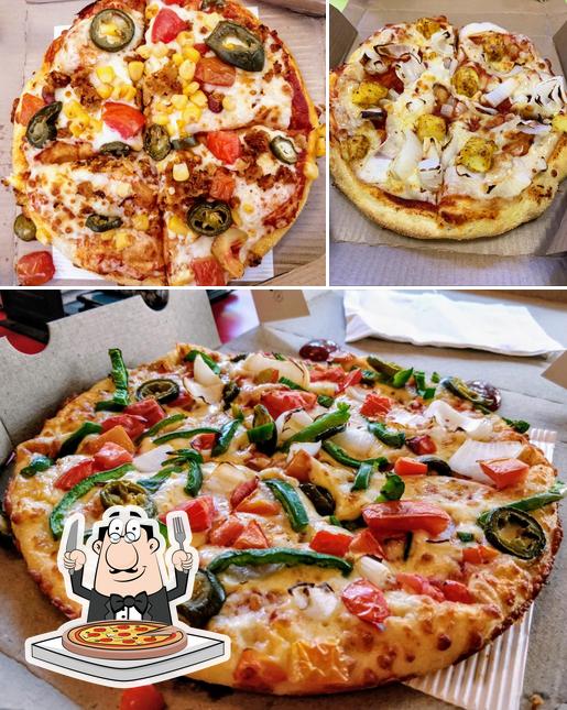 Get pizza at Domino's Pizza Highway star Mall, Venkatapura