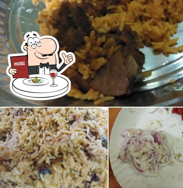 Food at Hotel King Briyani