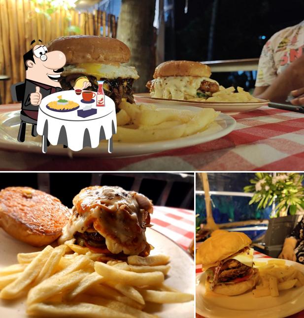 Try out a burger at Papa Ody's Creekside Local Bar and Bistro