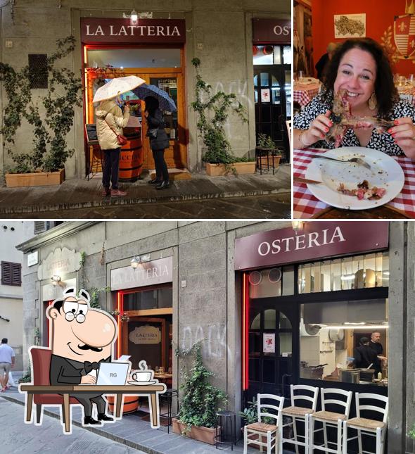 Gli interni di Ristorante Osteria La Latteria - Cucina tipica Fiorentina