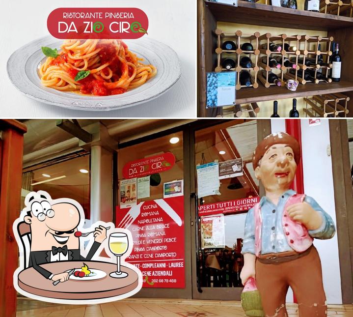Ristorante Pinseria Zio Ciro si caratterizza per la cibo e vino