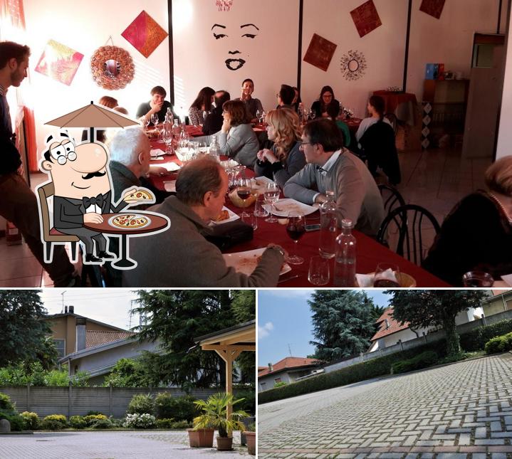 Ristorante trattoria Buongusto si caratterizza per la esterno e interni