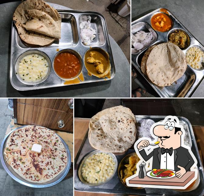 Food at Sardar Ji Paratha Centre & Mess - Best Tiffin centre in Old Rajinder Nagar