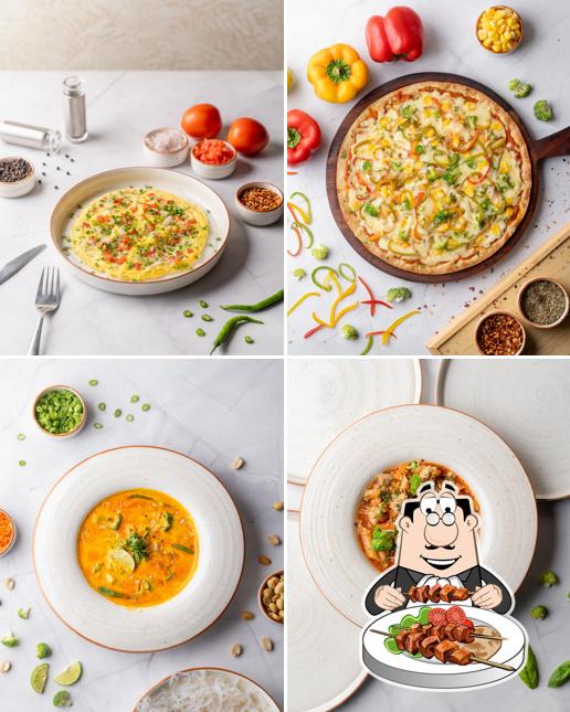 Food at Yummy Bee Kokapet - Delicious, Sugar Free Gluten free Cakes, pastries & pizzas