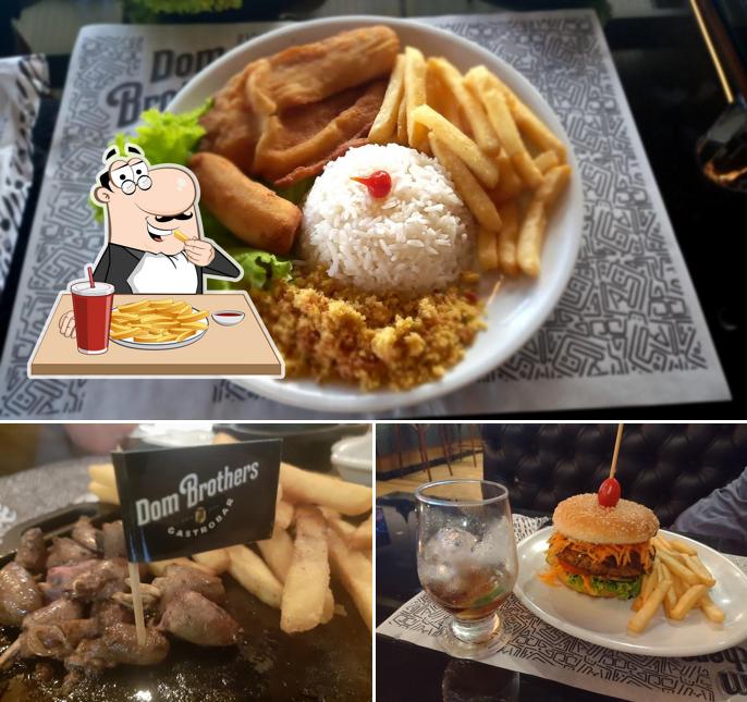 Batata frita em Restaurante Dom Brothers