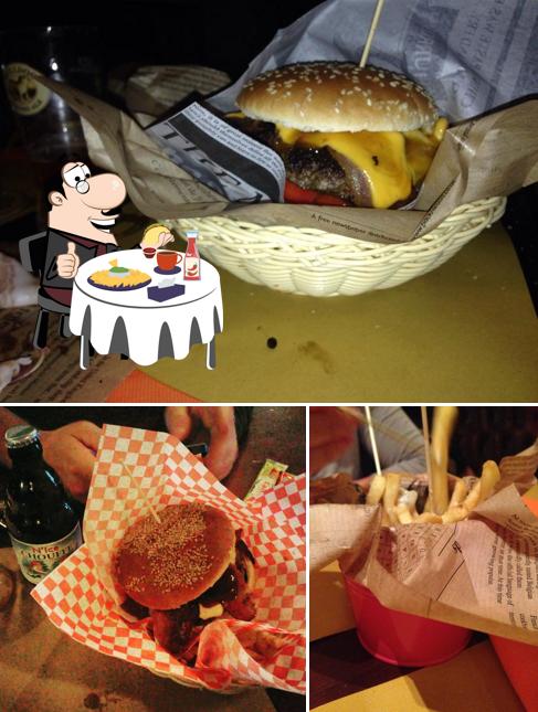 Ordina un hamburger a The Temple Bar