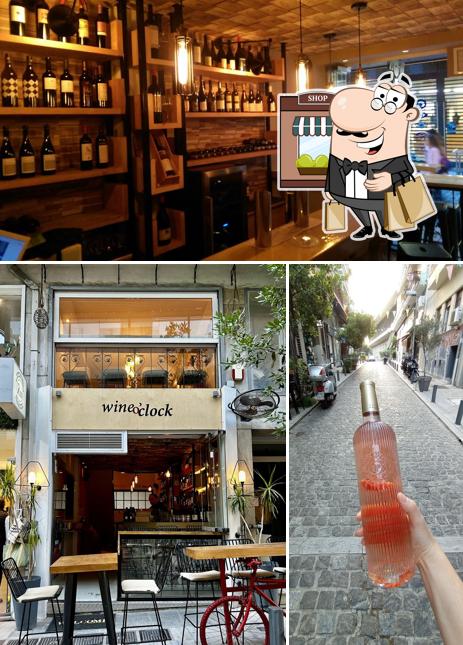 You can get some fresh air at the outside area of Wine O'Clock